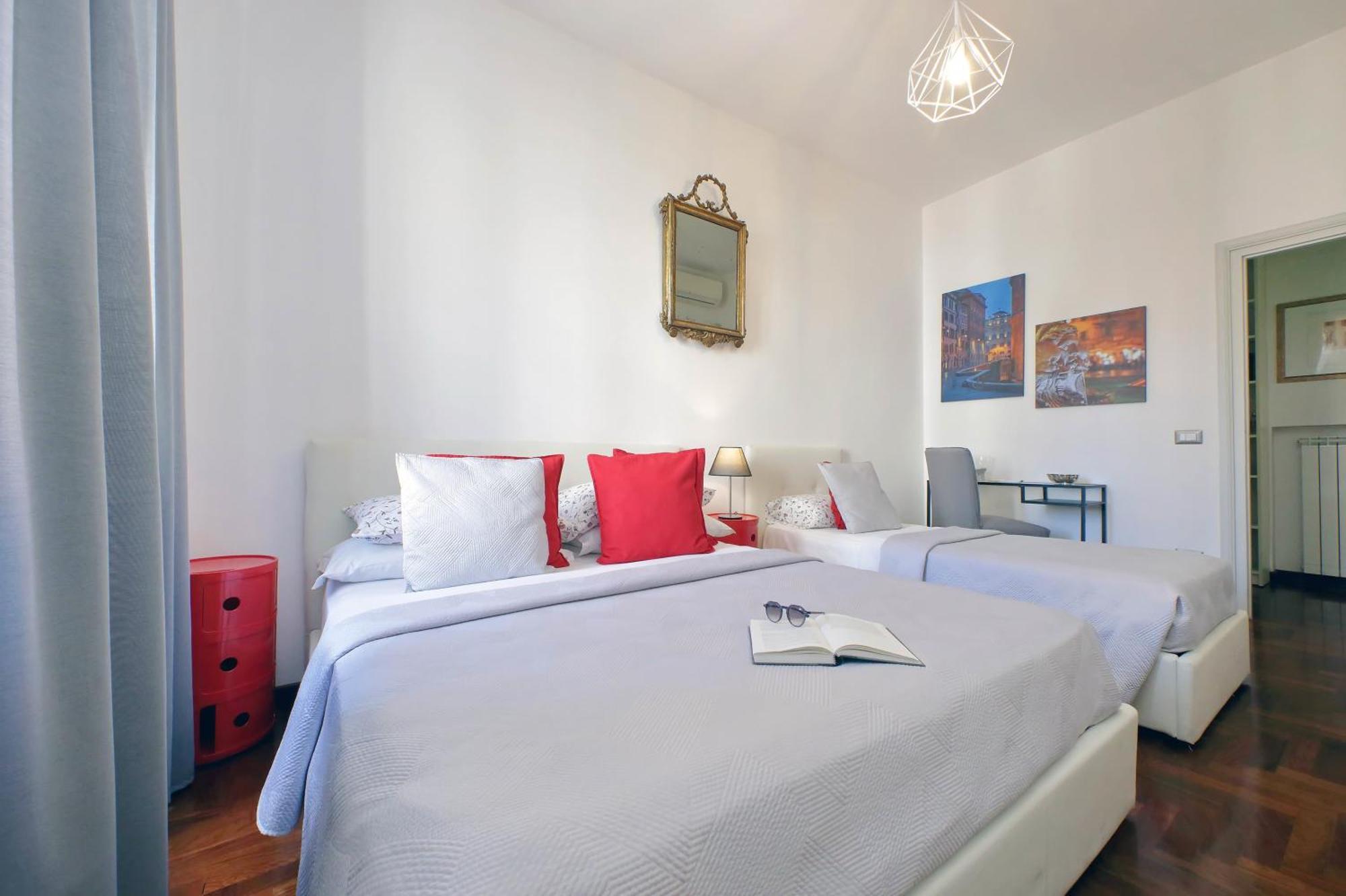 Luxury Apartment Vaticano-S'Peter Basilica - Netflix Wifi - Aircond Roma Dış mekan fotoğraf