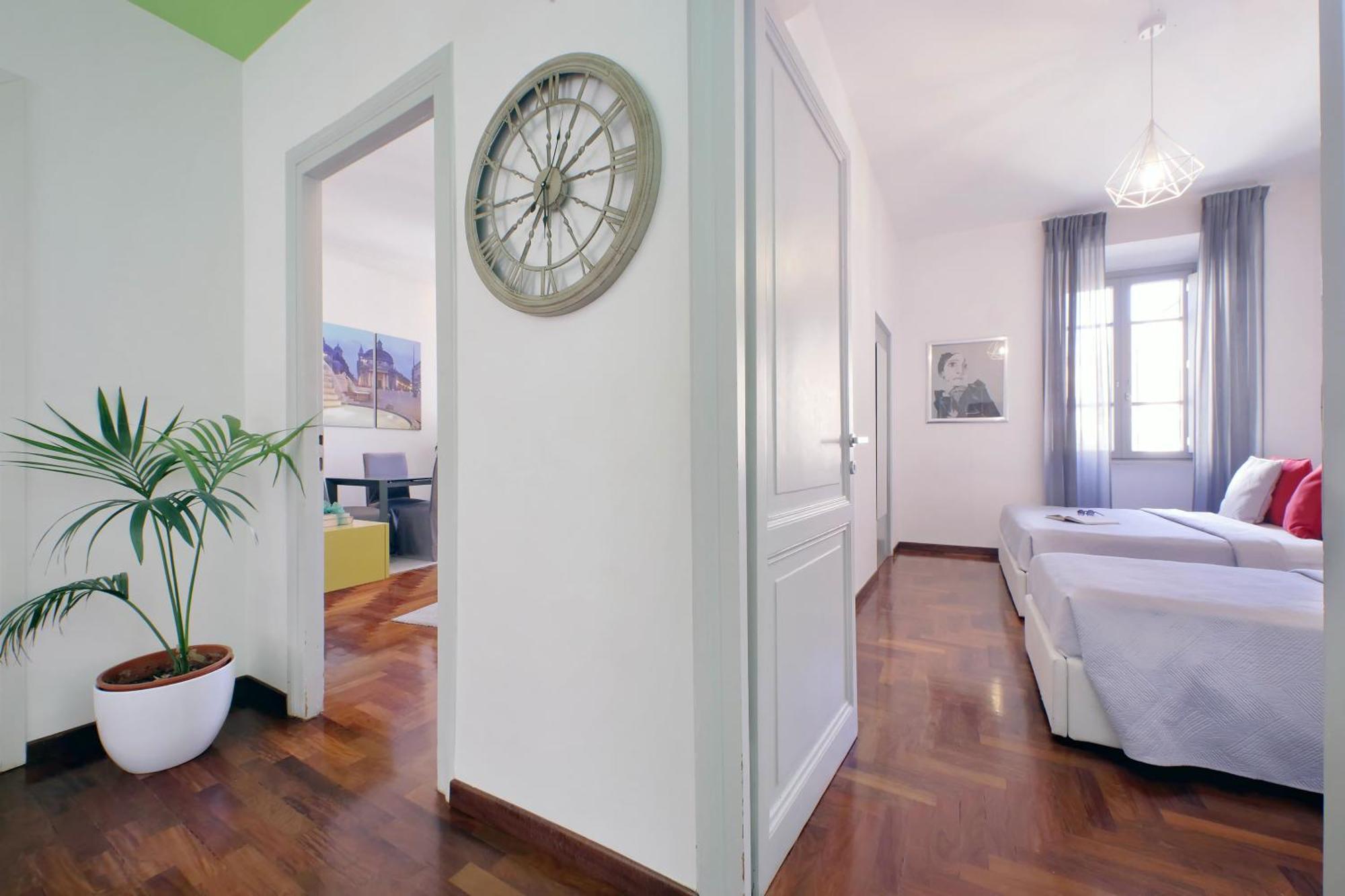 Luxury Apartment Vaticano-S'Peter Basilica - Netflix Wifi - Aircond Roma Dış mekan fotoğraf